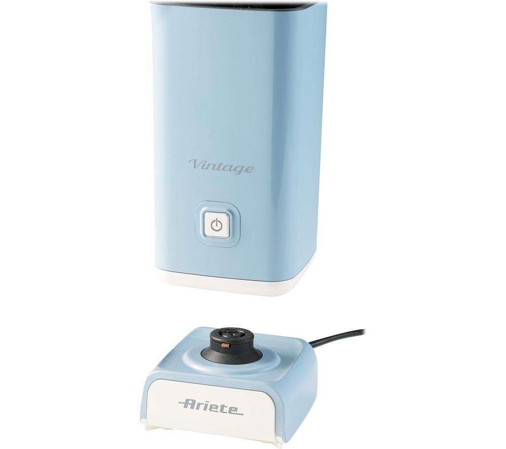 ARIETE Cappuccino 2878 Vintage Milk Frother - Light Blue image number 3 of 5