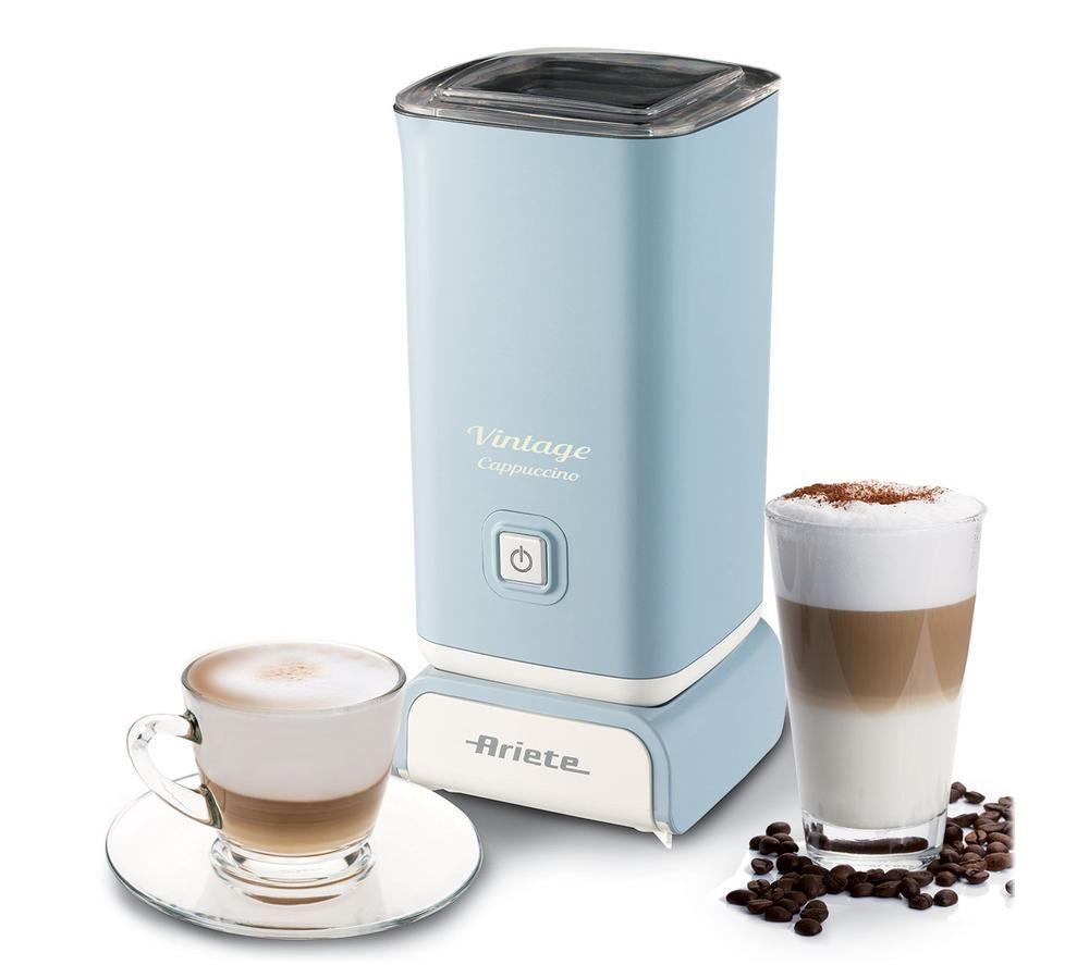 ARIETE Cappuccino 2878 Vintage Milk Frother - Light Blue image number 5 of 5