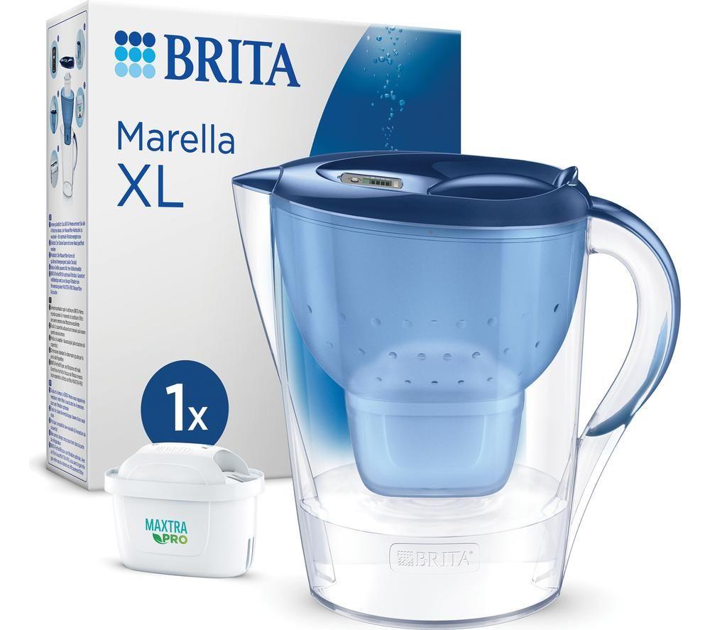 BRITA Marella XL Water Filter Jug - Blue image number 3 of 5