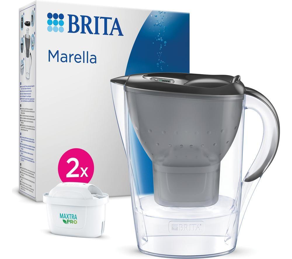 BRITA Marella Water Filter Jug - Graphite image number 3 of 3