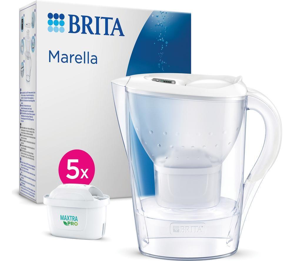 BRITA Marella Water Filter Jug - White