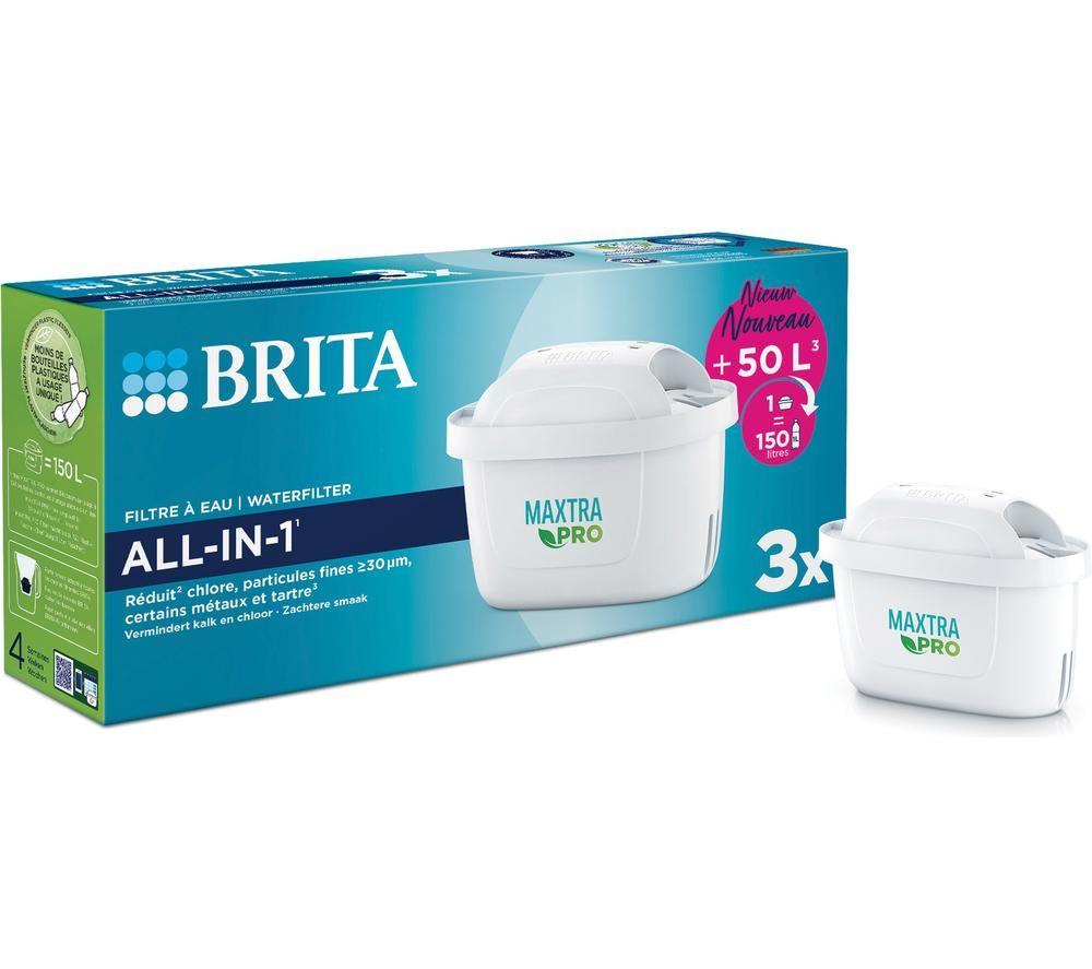BRITA MAXTRA PRO 1053087 Water Filter Cartridge - Pack of 3 image number 3 of 4