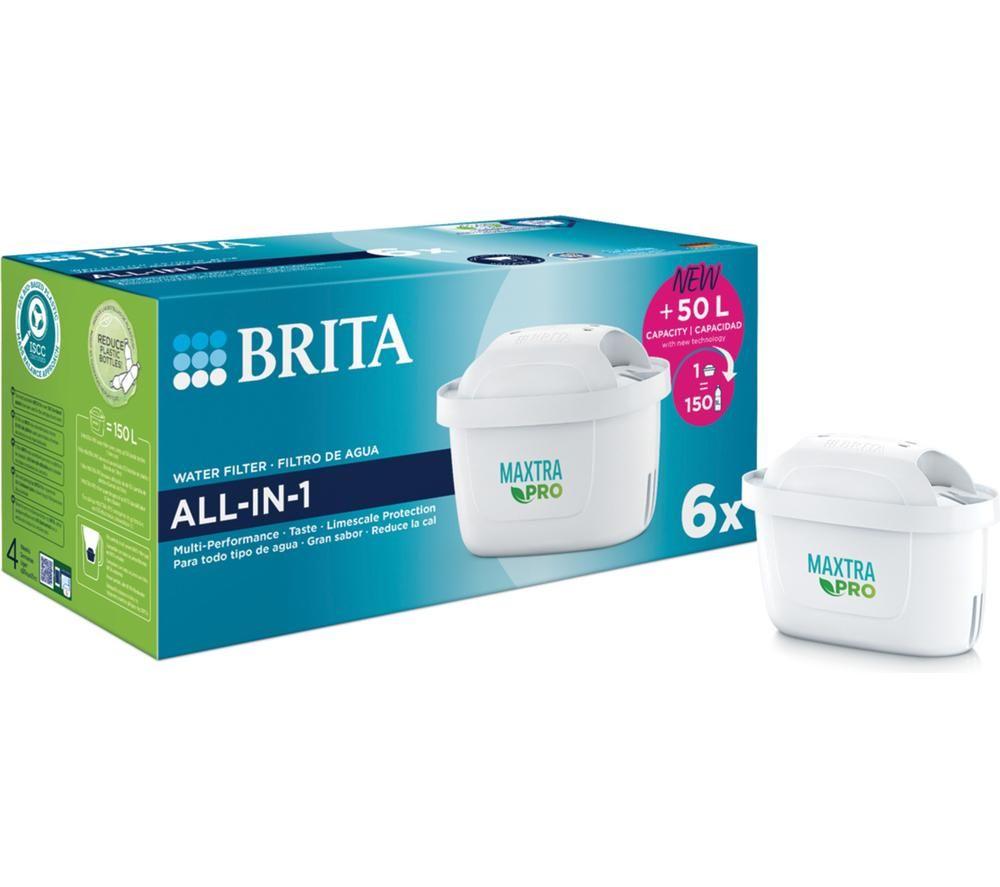 BRITA MAXTRA PRO 1053089 Water Filter Cartridge - Pack of 6 image number 3 of 4