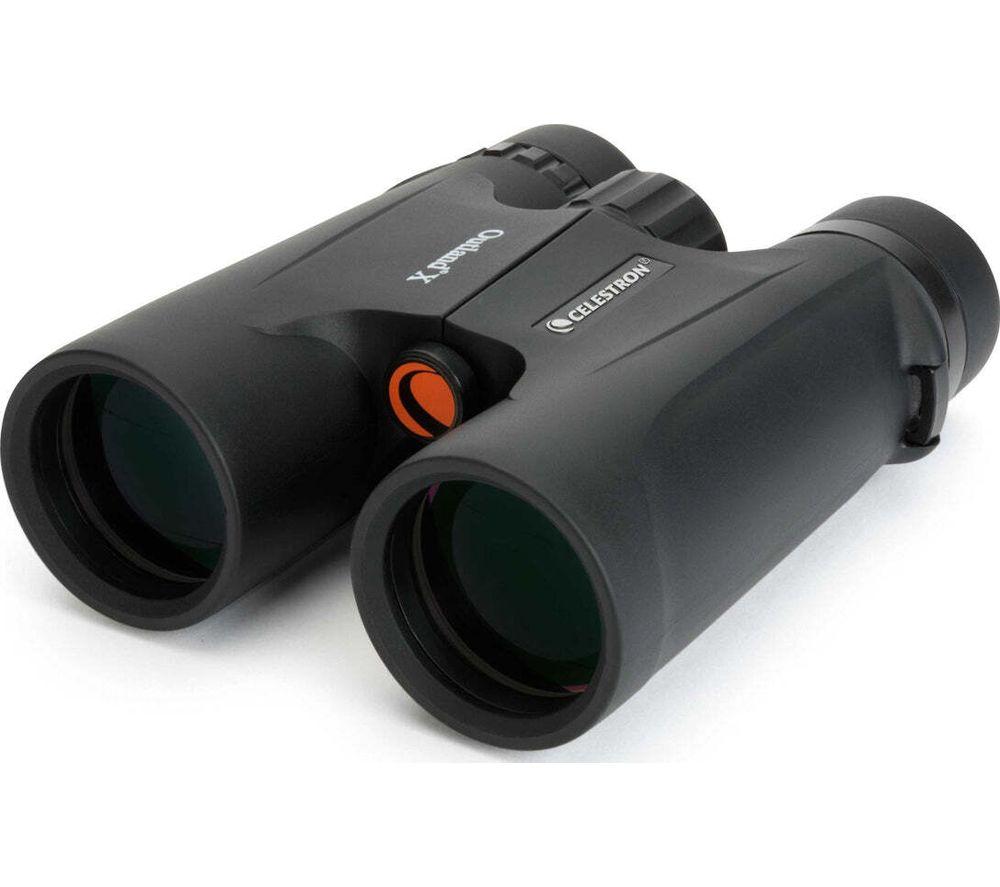 CELESTRON Outland X 8 x 42 mm Roof Prism Binoculars - Black, Black