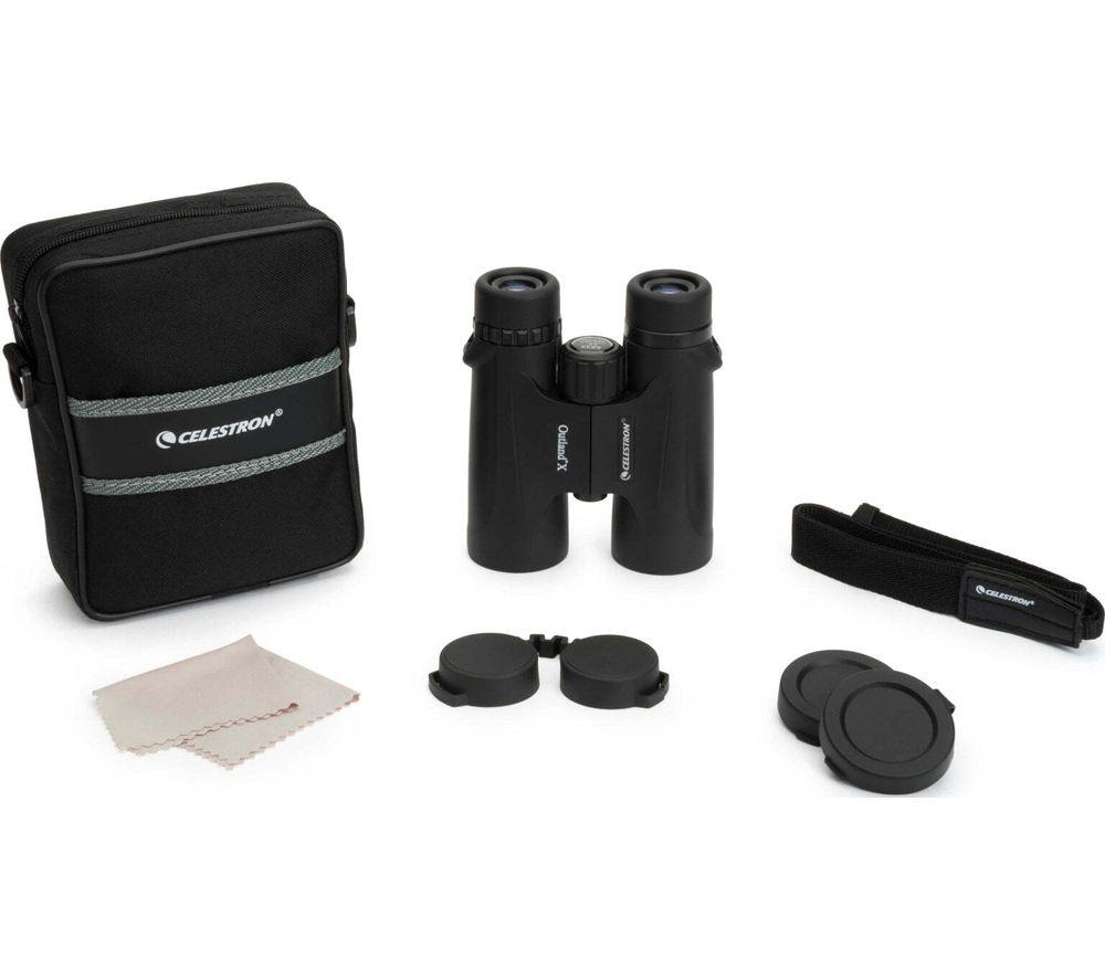 CELESTRON Outland X 8 x 42 mm Roof Prism Binoculars - Black image number 8 of 8