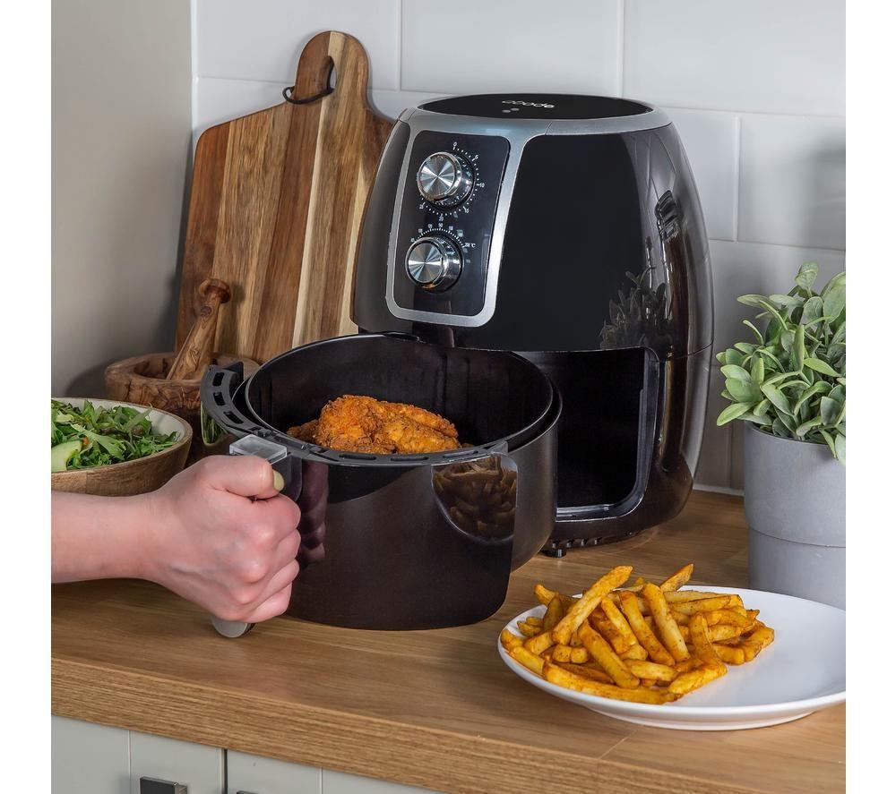 ABODE AAF3700 Air Fryer - Black & Chrome image number 8 of 9