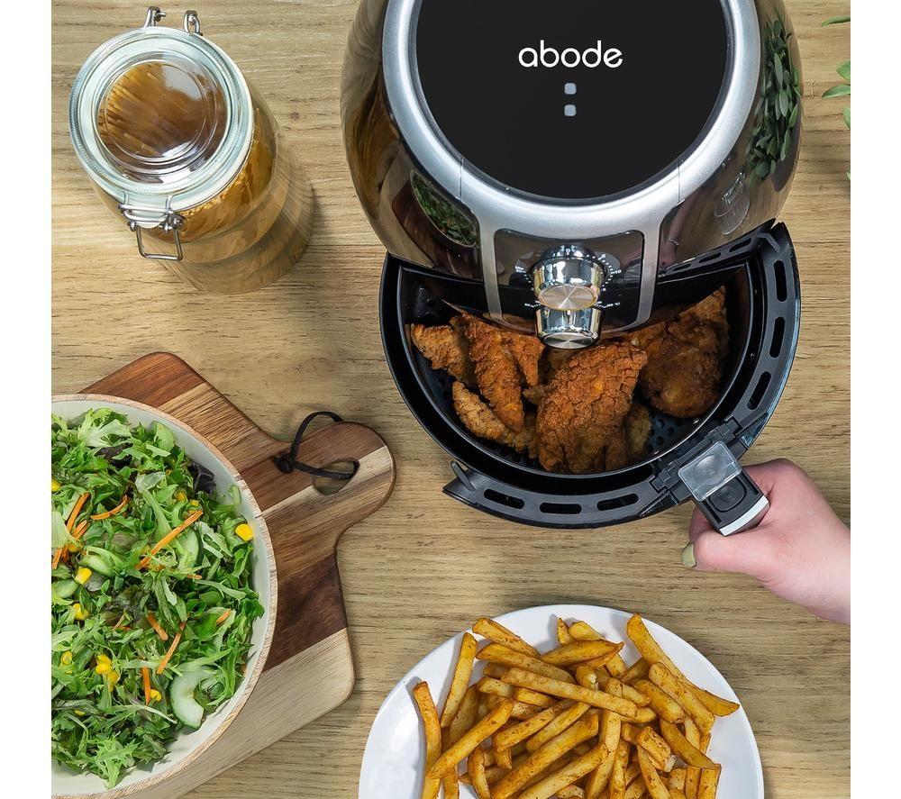 ABODE AAF3700 Air Fryer - Black & Chrome image number 9 of 9