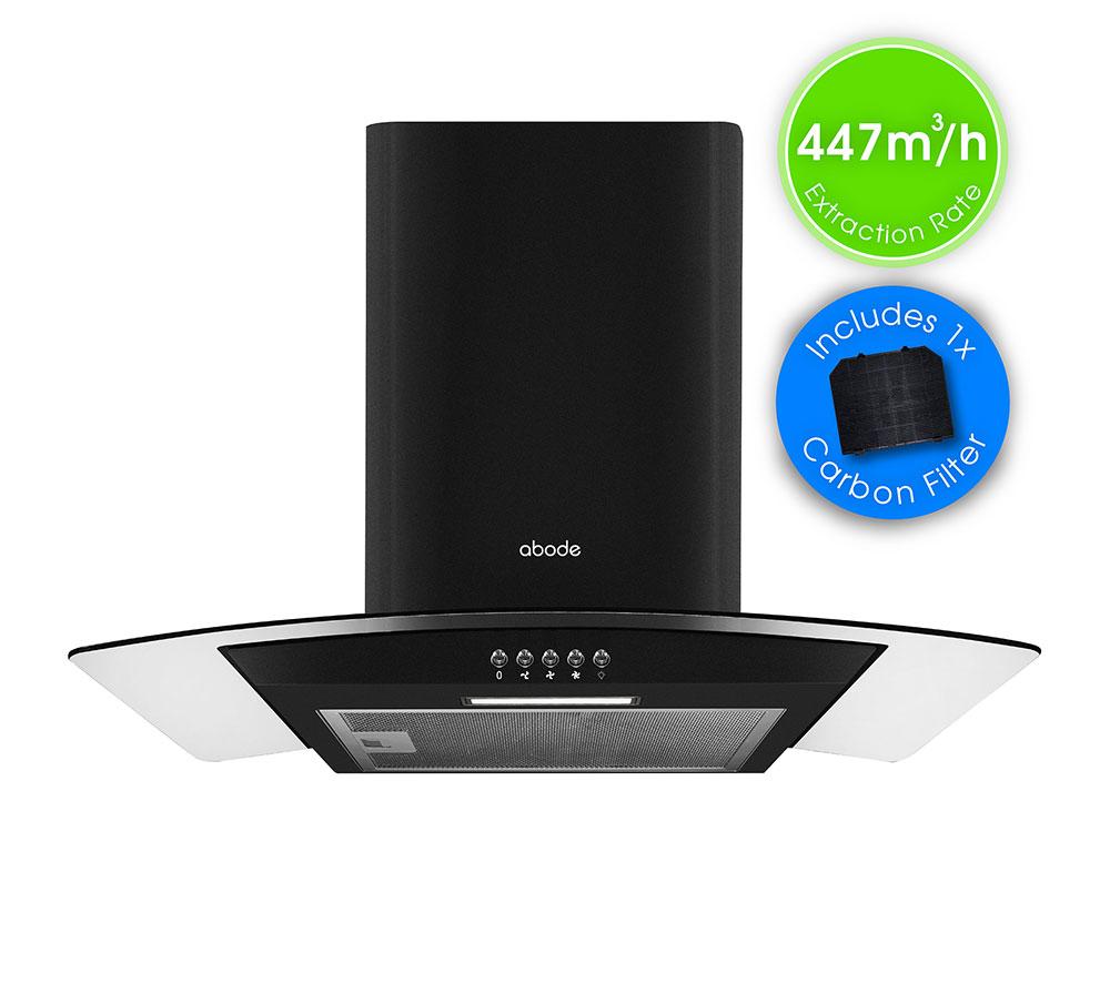 ABODE AGCH6031B Chimney Cooker Hood - Black image number 7 of 10