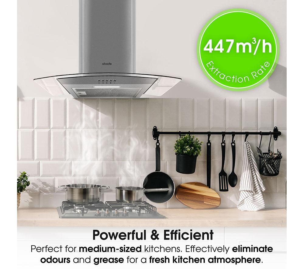 ABODE AGCH6031SS Chimney Cooker Hood - Stainless Steel image number 10 of 10