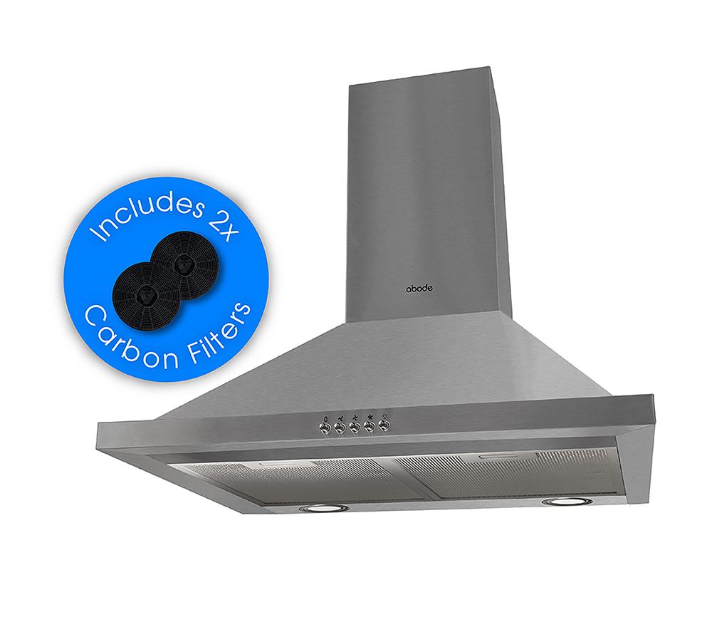 Abode Asch6031ss Chimney Cooker Hood - Stainless Steel, Stainless Steel