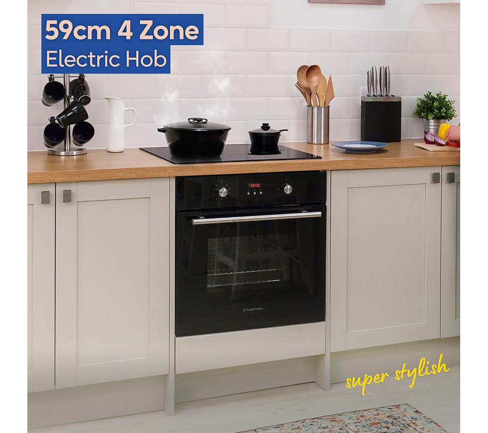 RUSSELL HOBBS RH60EH412B 59 cm Electric Ceramic Hob - Black image number 5 of 8