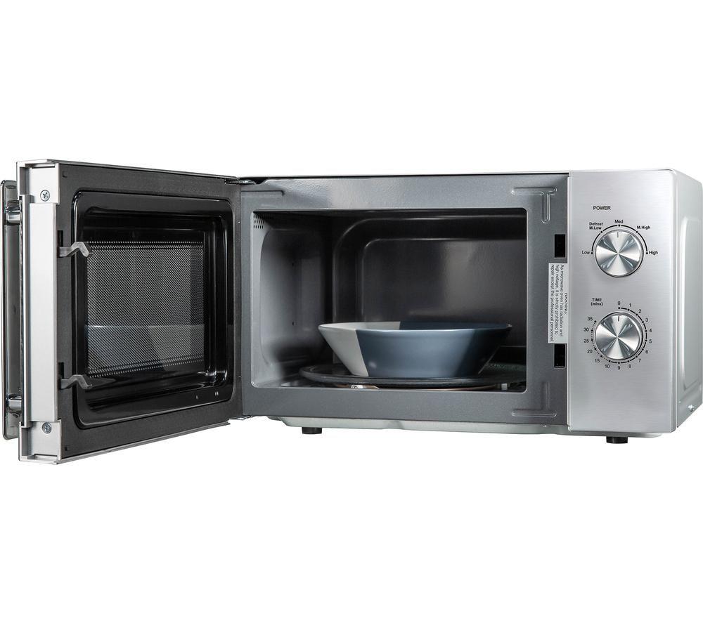 RUSSELL HOBBS RHMM827SS Compact Solo Microwave - Silver image number 3 of 8