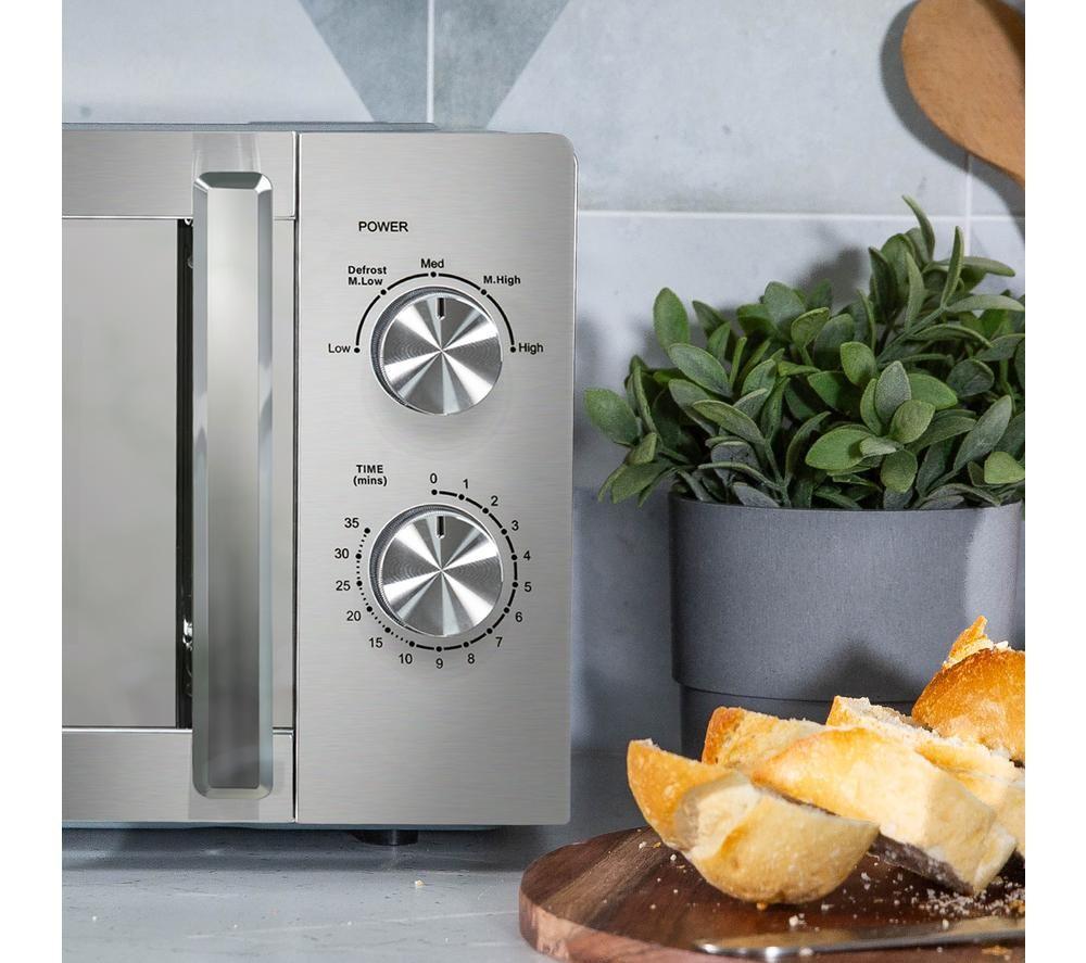 RUSSELL HOBBS RHMM827SS Compact Solo Microwave - Silver image number 4 of 8