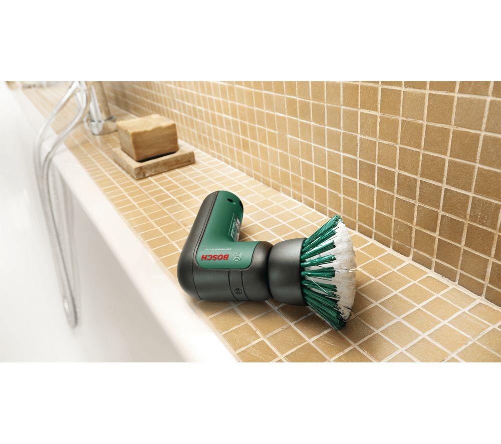 BOSCH UniversalBrush Electric Cleaning Brush - Black & Green image number 2 of 6