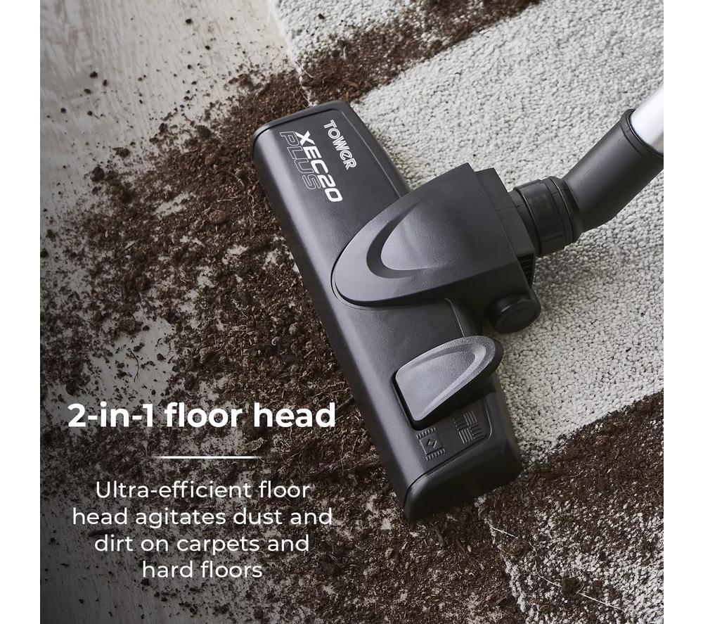 TOWER XEC20 Plus T513005 Bagless Vacuum Cleaner - Blue image number 12 of 18