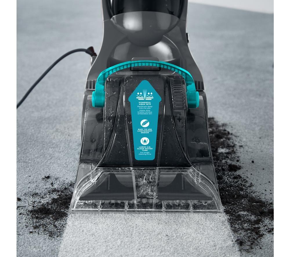TOWER Aquajetplus T548002 Upright Carpet Cleaner - Blue & Grey image number 7 of 14