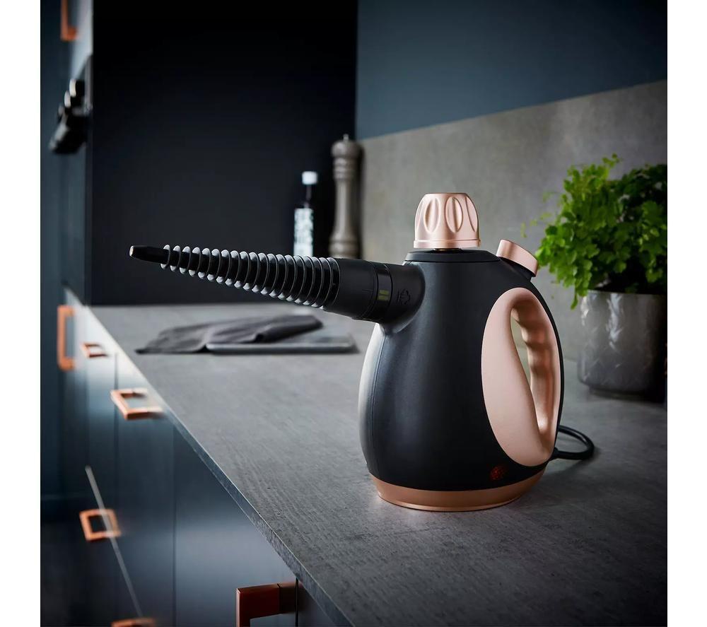 TOWER THS10 Handheld Steam Cleaner - Rose Gold & Black image number 11 of 12