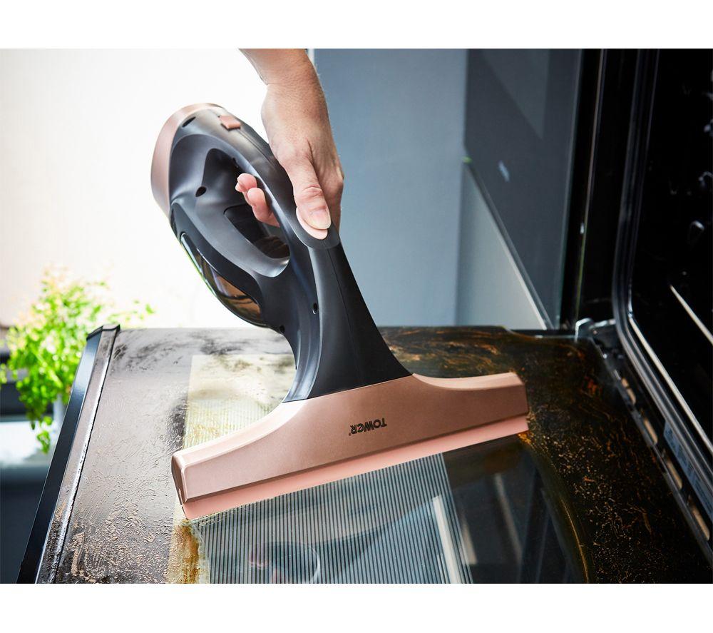 TOWER TWV10 Window Vacuum Cleaner - Rose Gold & Black image number 9 of 12