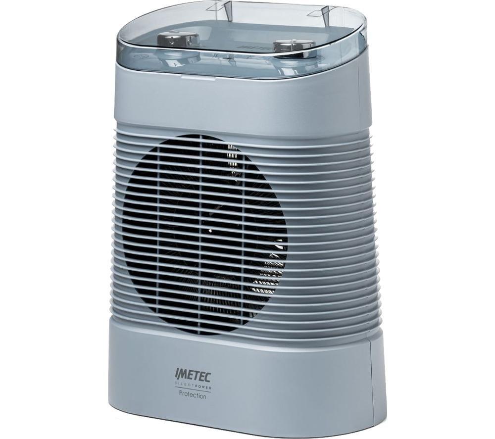 DREAMLAND Silent Power Protection Hot & Cool Fan Heater - Grey image number 5 of 5