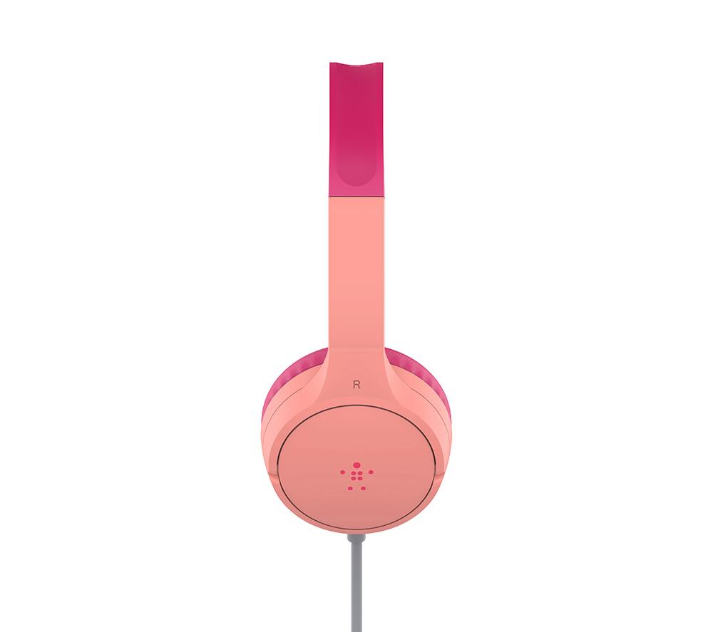 BELKIN SoundForm Mini AUD004BTPK Kids Headphones - Pink image number 2 of 7