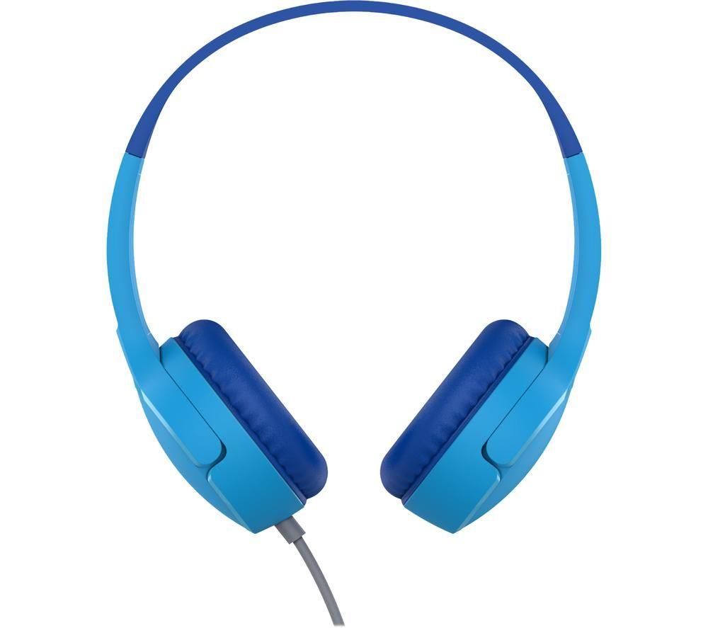 BELKIN SoundForm Mini AUD004BTBL Kids Headphones - Blue, Blue