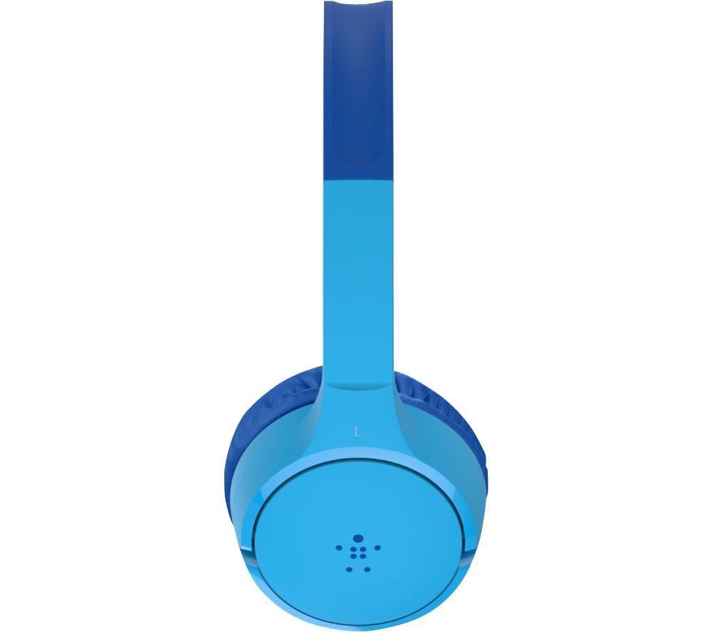 BELKIN SoundForm Mini AUD004BTBL Kids Headphones - Blue image number 4 of 9