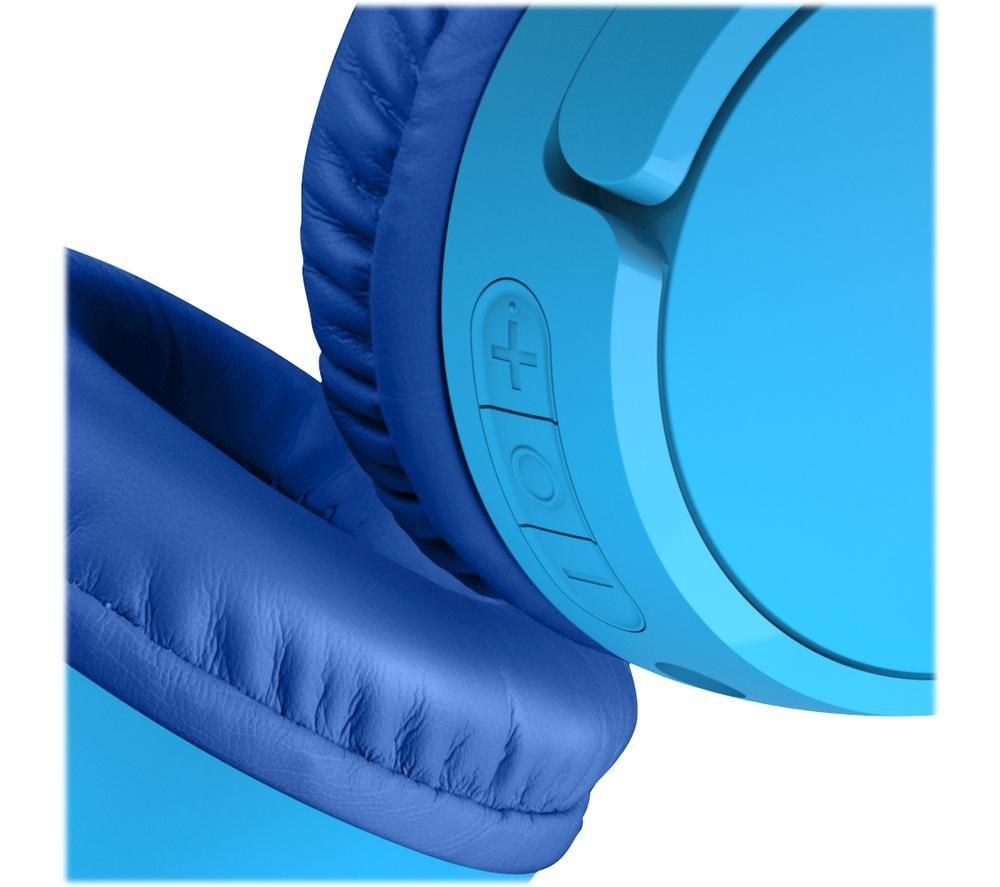 BELKIN SoundForm Mini AUD004BTBL Kids Headphones - Blue image number 5 of 9