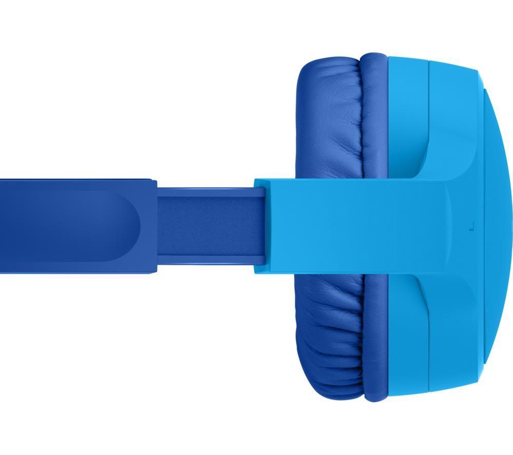 BELKIN SoundForm Mini AUD004BTBL Kids Headphones - Blue image number 7 of 9