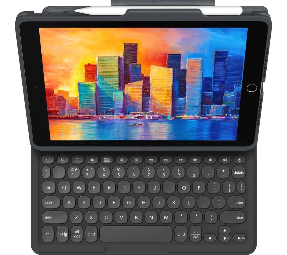 Buy ZAGG Pro Keys iPad Keyboard Folio Case Black Grey
