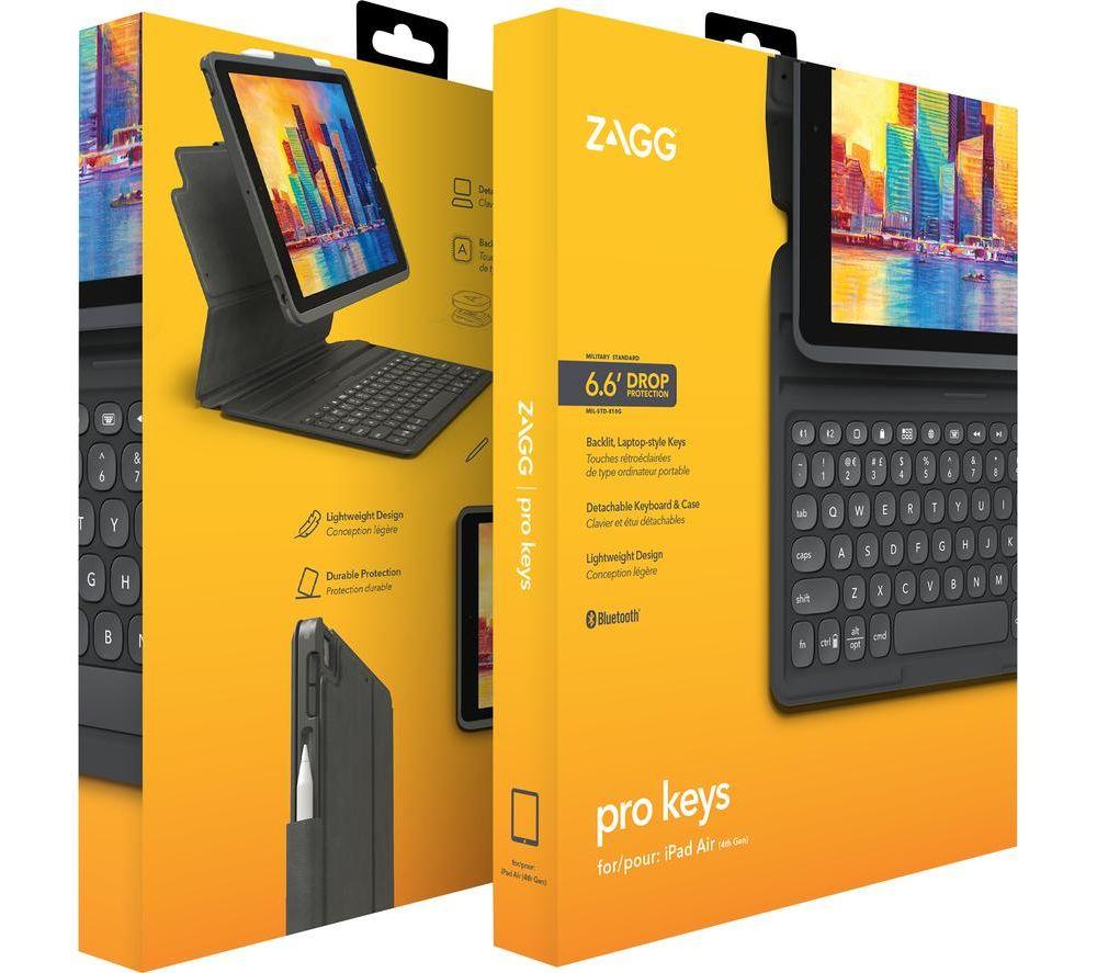 Buy ZAGG Pro Keys iPad Air Keyboard Folio Case Black