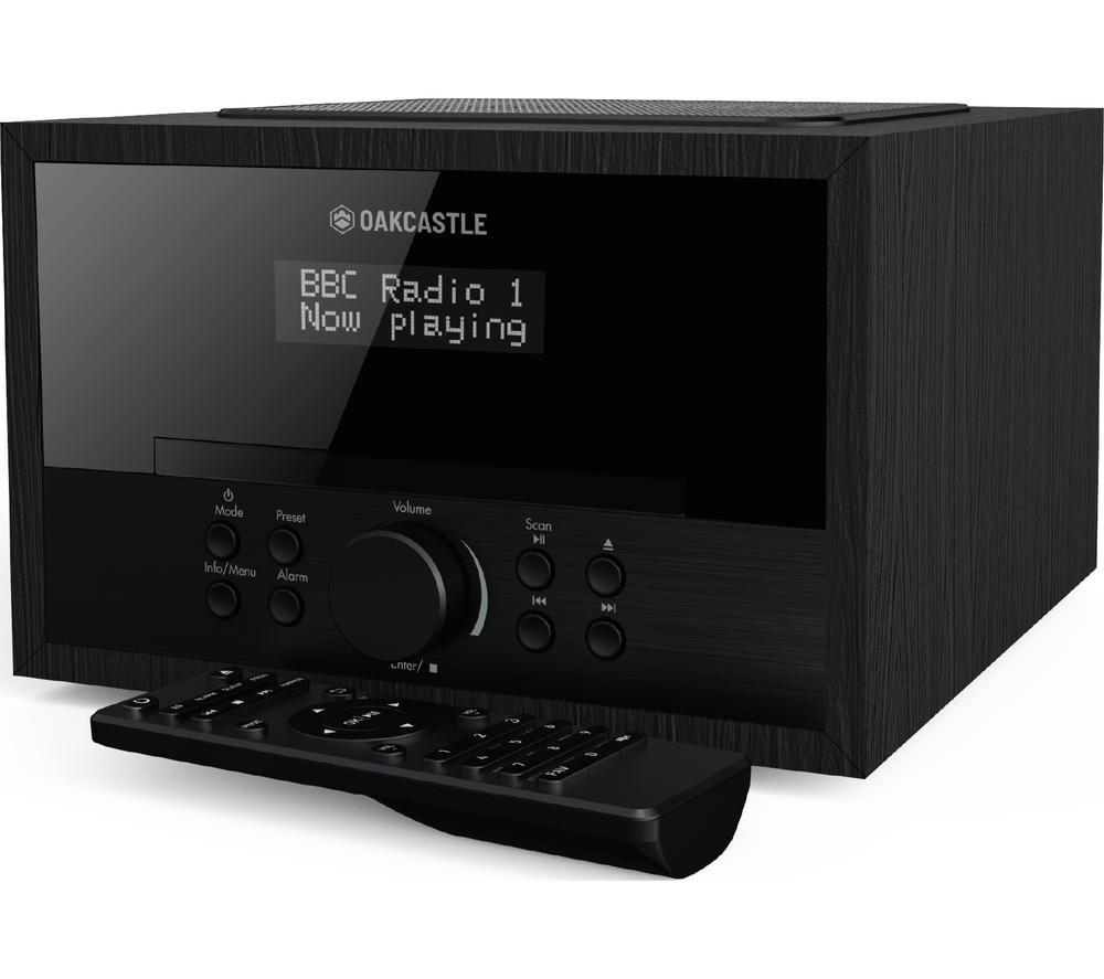 Oakcastle Dab400 Dabﱓ Bluetooth Radio - Black, Black