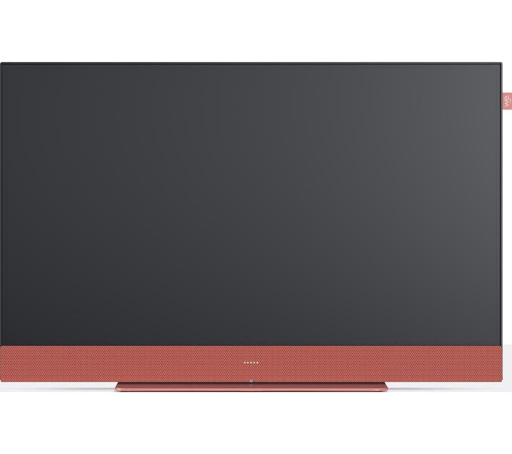 32 LOEWE WE. SEE  Smart Full HD HDR LED TV with Built-in Dolby Atmos Soundbar - Coral Red, Red
