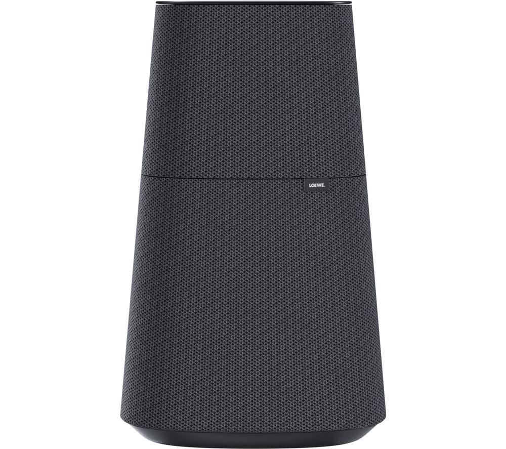 LOEWE Klang MR3 Wireless Multi-room Speaker with Google Assistant & Amazon Alexa - Basalt Grey, Silv