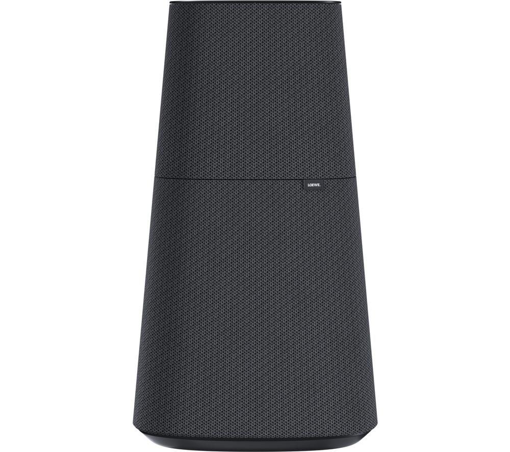 LOEWE Klang MR5 Wireless Multi-room Speaker with Google Assistant & Amazon Alexa - Basalt Grey, Silv