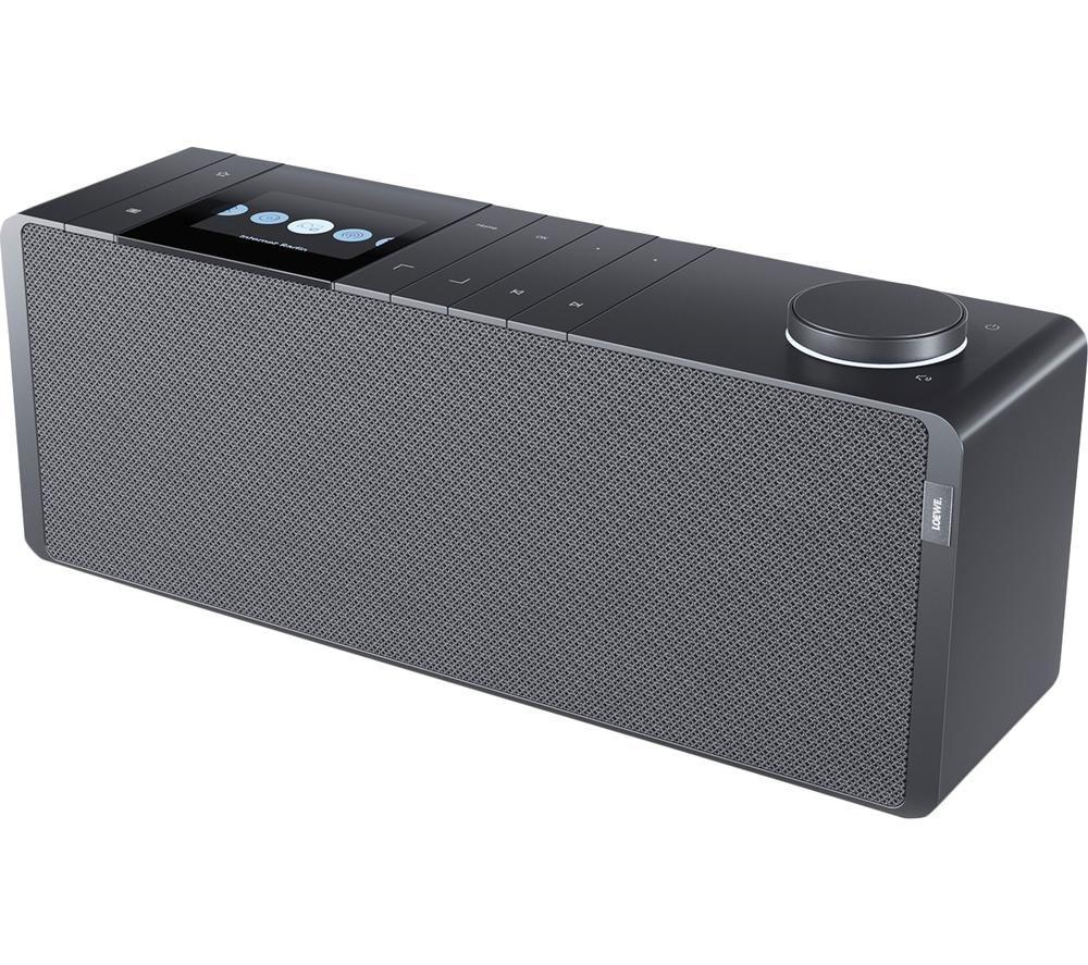 Loewe Klang S1 DAB+/FM Smart Bluetooth Radio - Basalt Grey, Silver/Grey