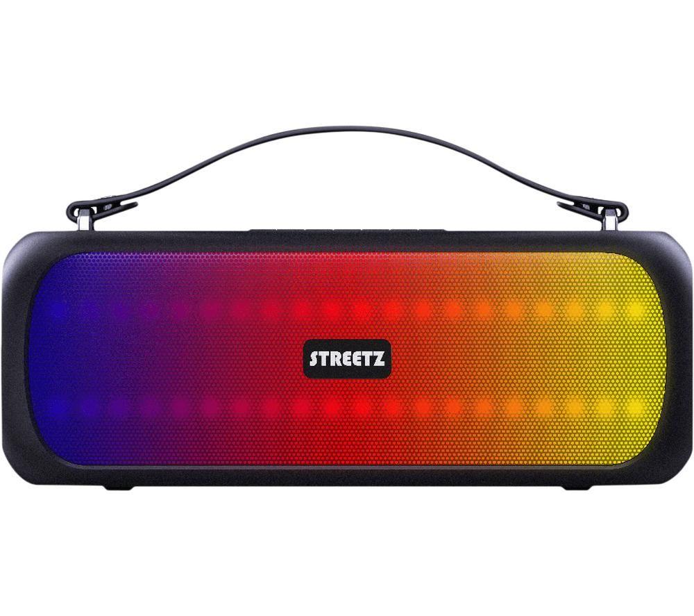 STREETZ CMB-110 Portable Bluetooth Speaker - Black image number 2 of 9
