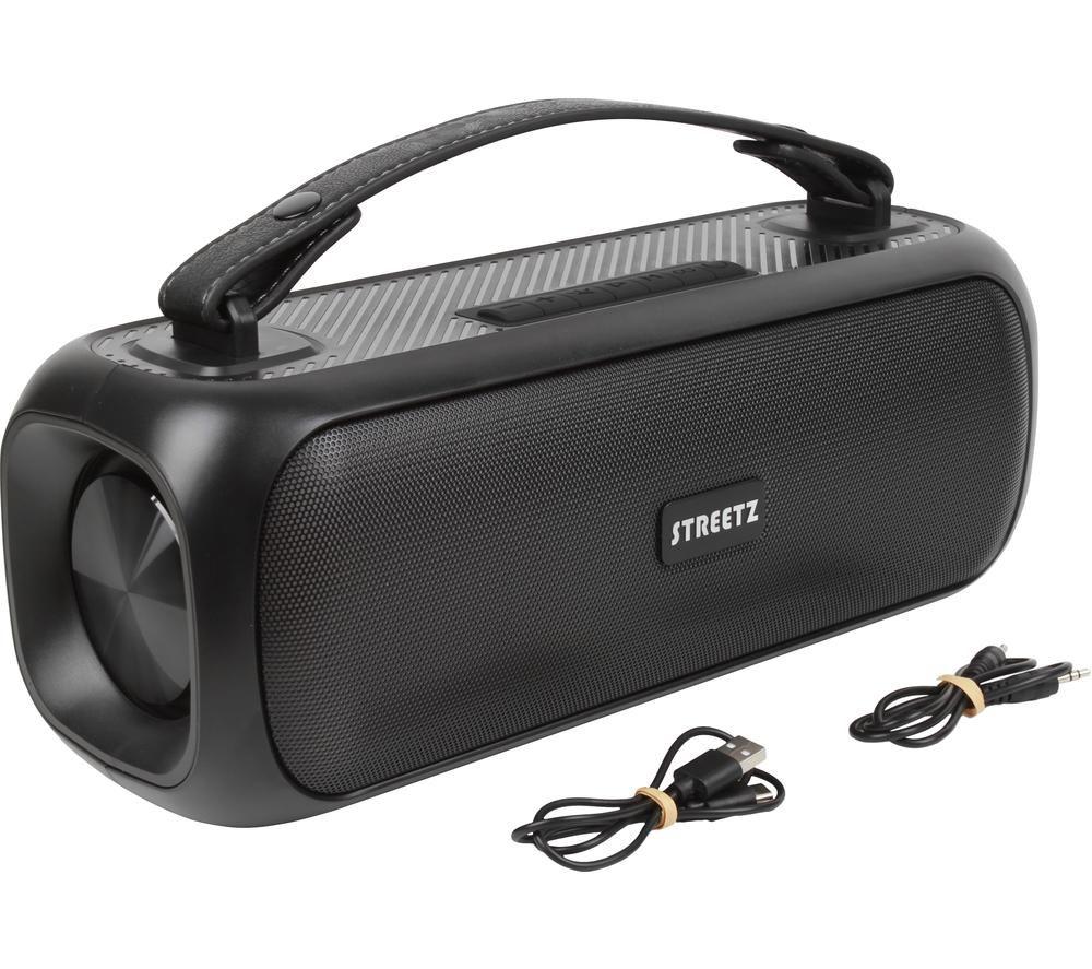 STREETZ CMB-110 Portable Bluetooth Speaker - Black image number 6 of 9