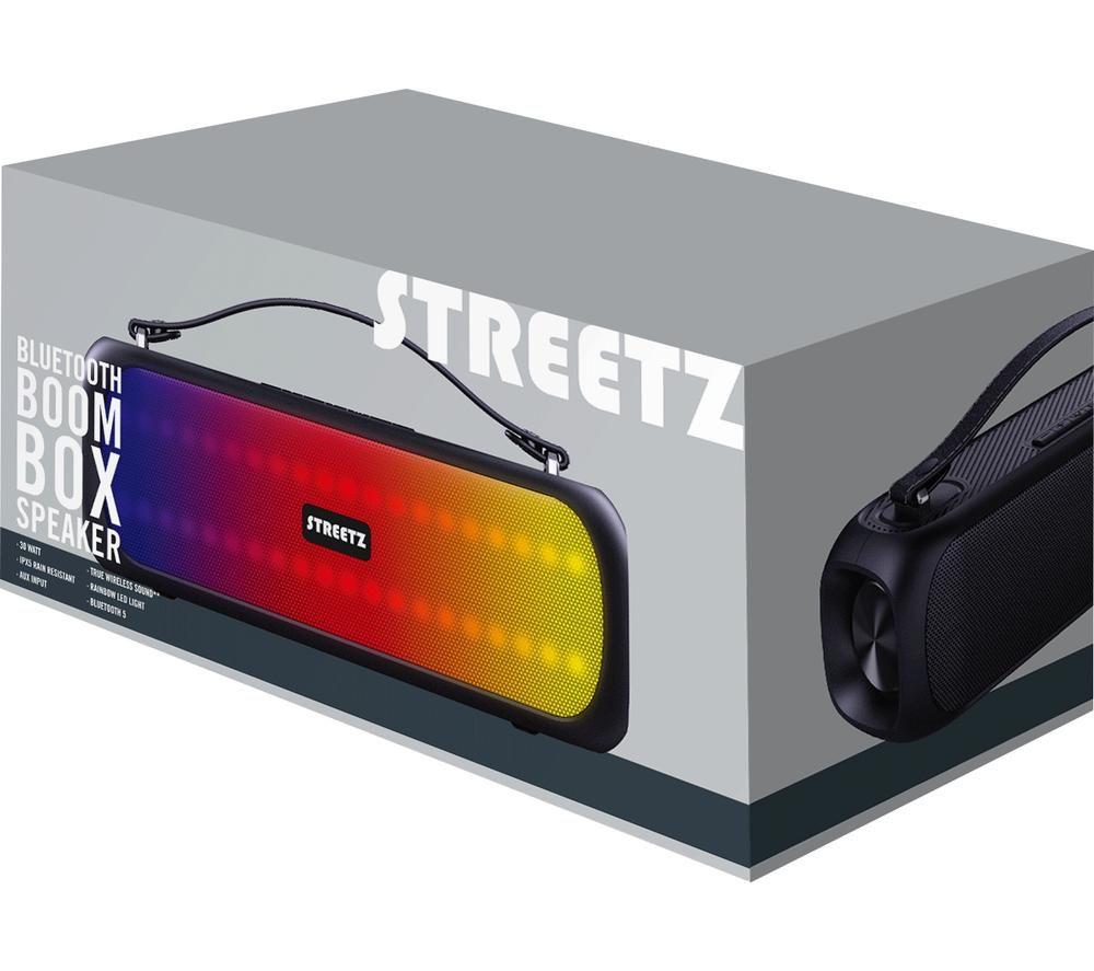 STREETZ CMB-110 Portable Bluetooth Speaker - Black image number 7 of 9