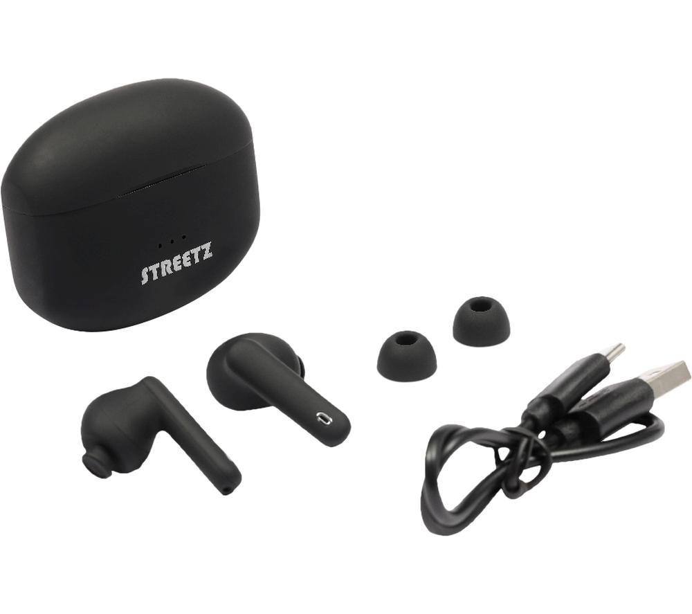 STREETZ T500 TWS-116 Wireless Bluetooth Noise Cancelling Earbuds image number 6 of 8