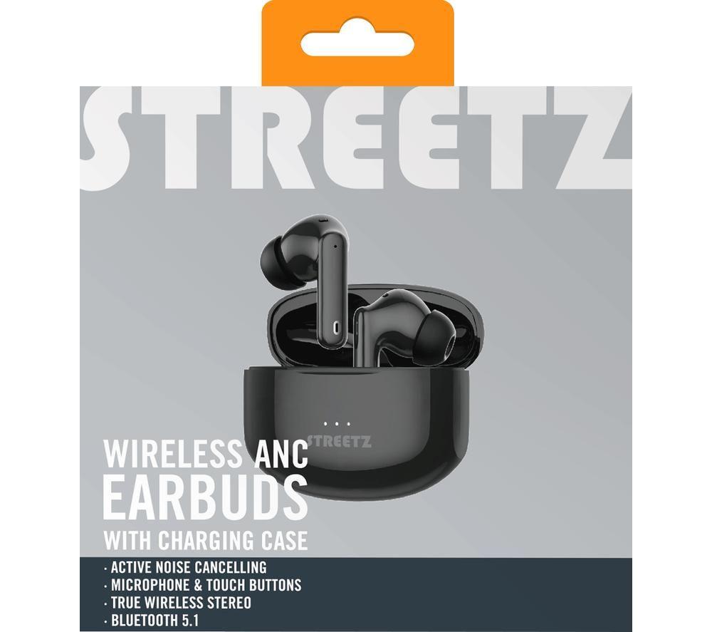 STREETZ T500 TWS-116 Wireless Bluetooth Noise Cancelling Earbuds image number 8 of 8