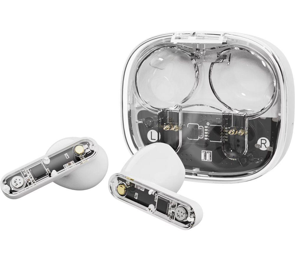 STREETZ T150 Wireless Bluetooth Earbuds - White image number 4 of 11