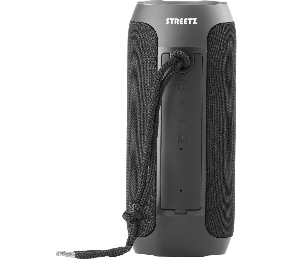 STREETZ S250 Portable Bluetooth Speaker - Black image number 4 of 10