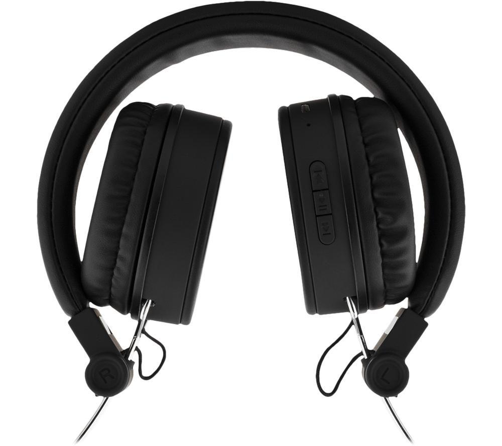 STREETZ HL-BT400 Wireless Bluetooth Headphones - Black image number 5 of 6