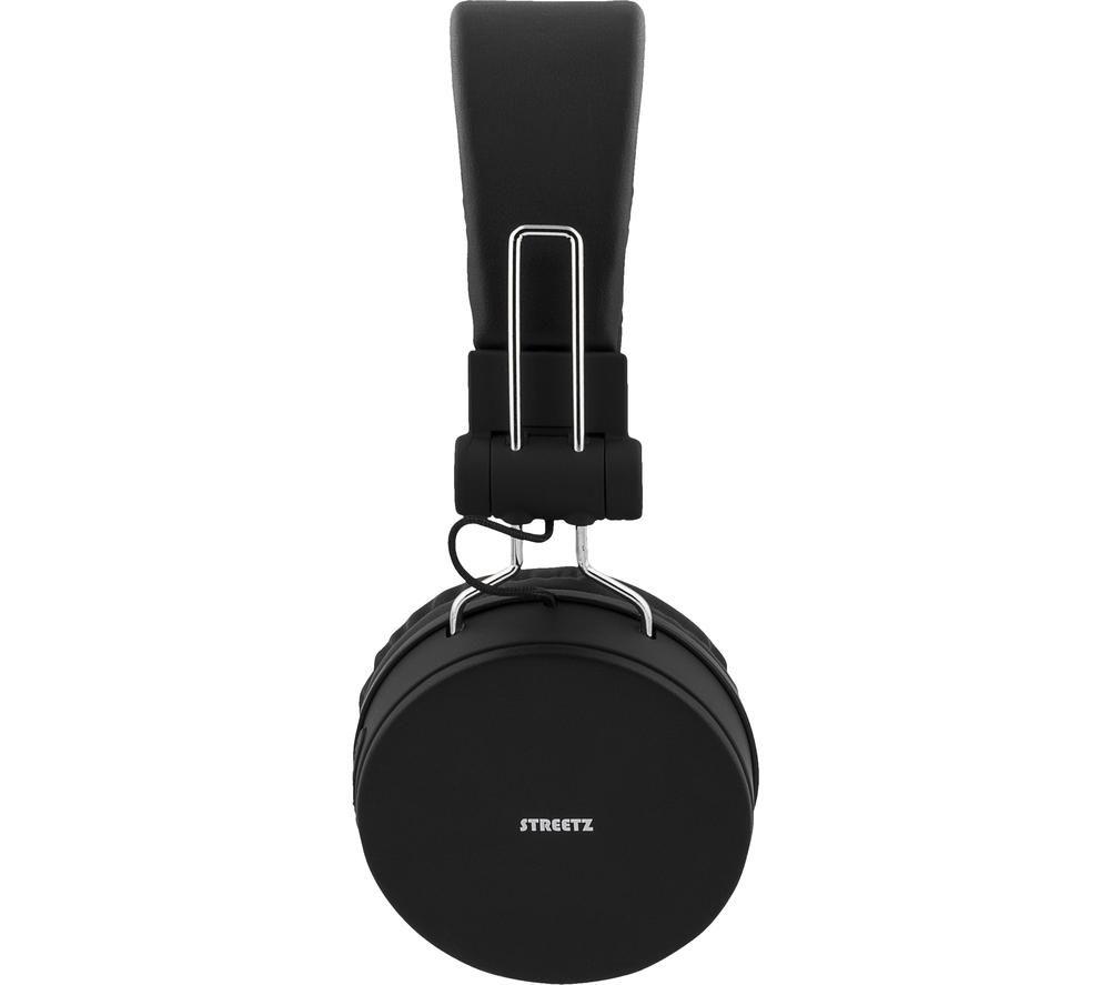STREETZ HL-BT400 Wireless Bluetooth Headphones - Black image number 6 of 6