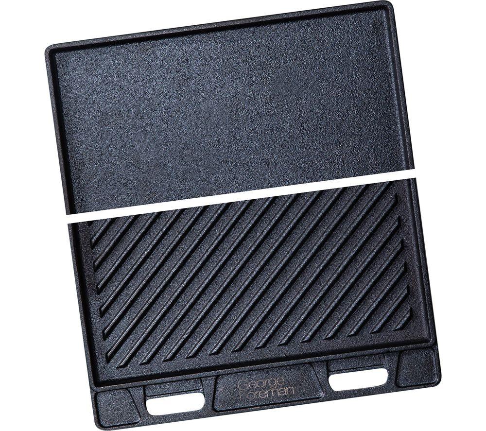 GEORGE FOREMAN GFDSG01 Dual Sided Griddle Plate - Black image number 5 of 11