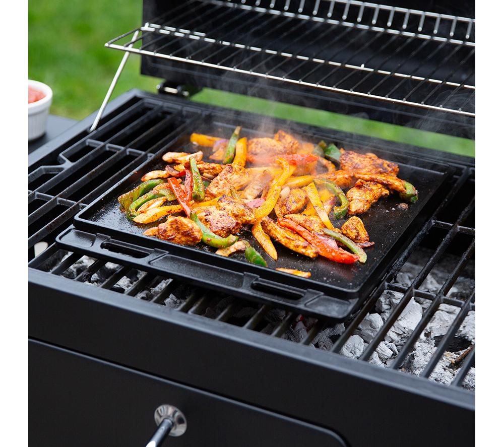 GEORGE FOREMAN GFDSG01 Dual Sided Griddle Plate - Black image number 7 of 11