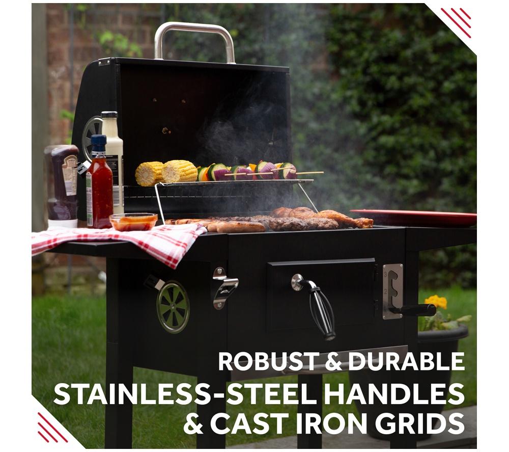 GEORGE FOREMAN GFCSBBQL Charcoal BBQ - Black image number 5 of 15