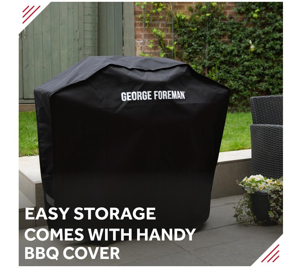 GEORGE FOREMAN GFCSBBQL Charcoal BBQ - Black image number 11 of 15