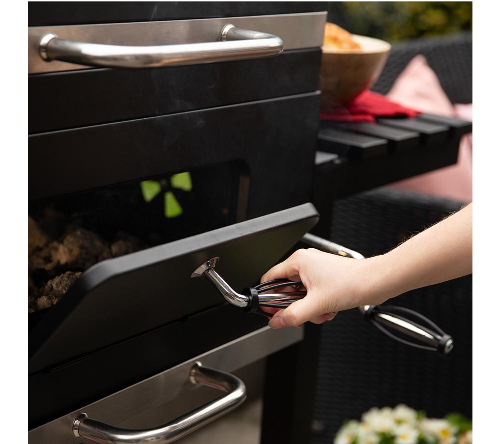 GEORGE FOREMAN GFCSBBQXL Charcoal BBQ - Black image number 8 of 12