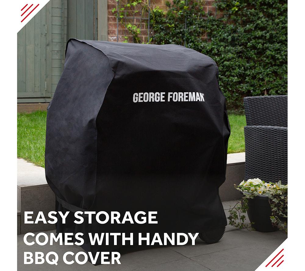 GEORGE FOREMAN GFCSBBQXL Charcoal BBQ - Black image number 12 of 12